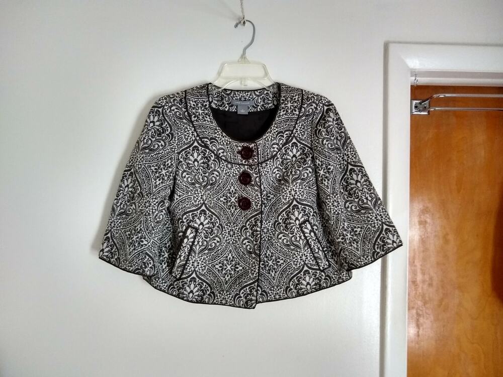 Ann Taylor Brown Lined Blazer